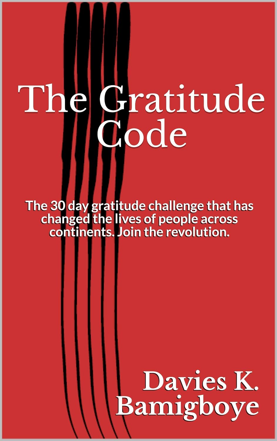 Cover of The Gratitude Code by Davies Bamigboye
